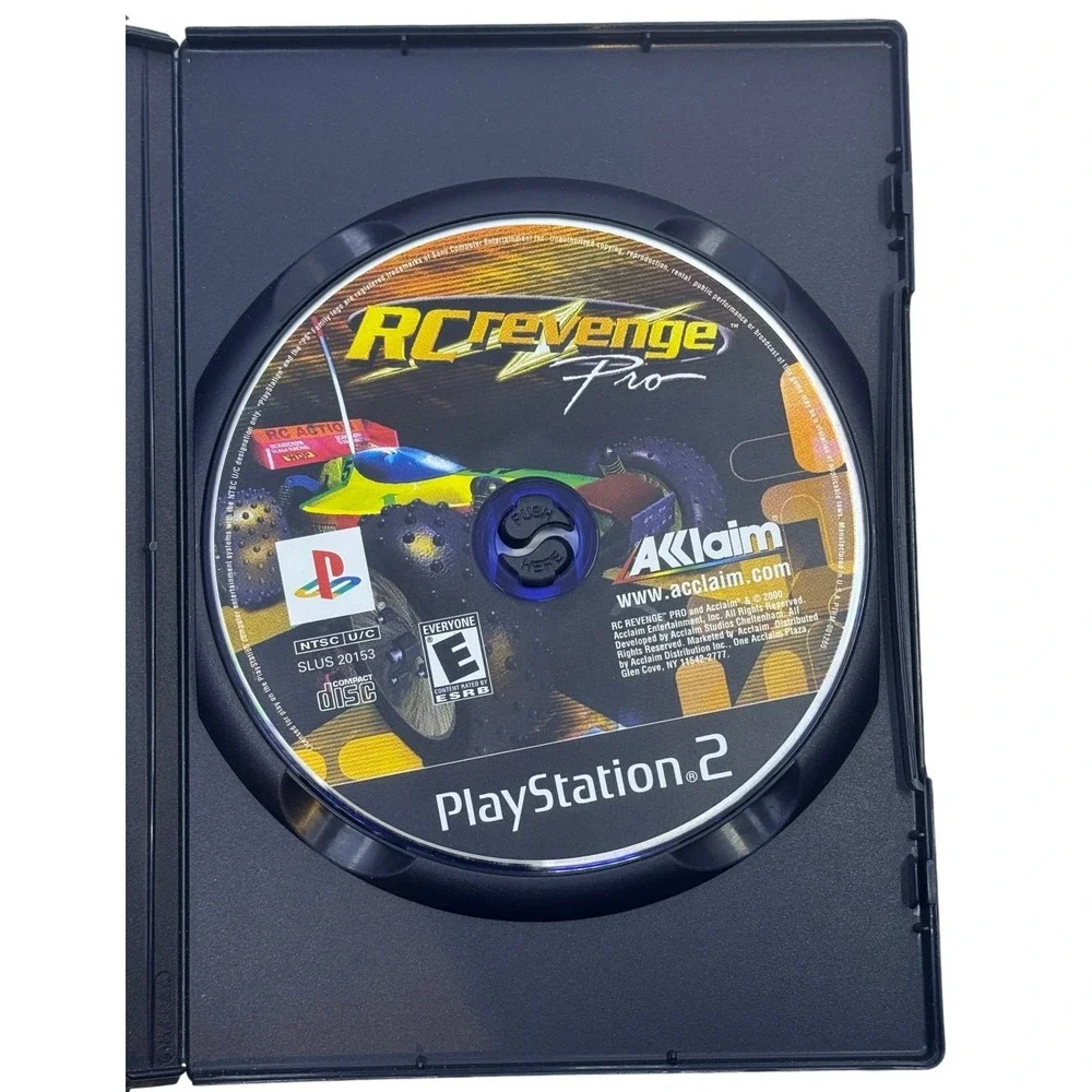 RC Revenge Pro Sony PlayStation 2 PS2 2002 Racing Game Acclaim SLUS 20153